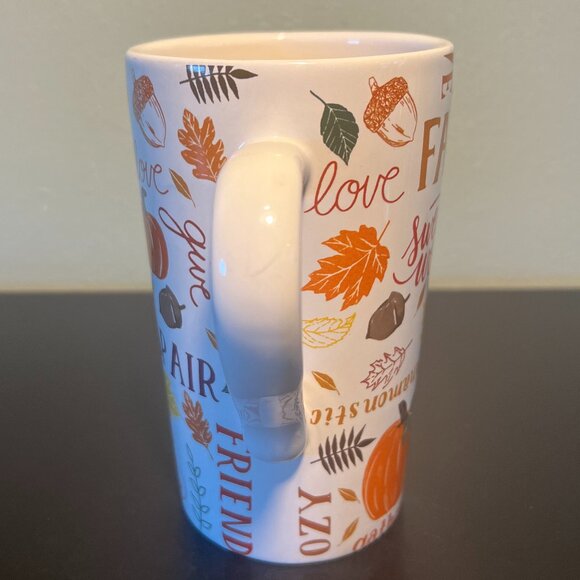 CELEBRATE FALL TOGETHER Tall Ceramic Autumn Theme Coffee Tea Mug - Picture 8 of 11